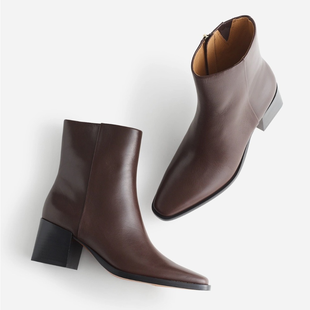 Madewell Dark Brown Ardin Boots sz 7